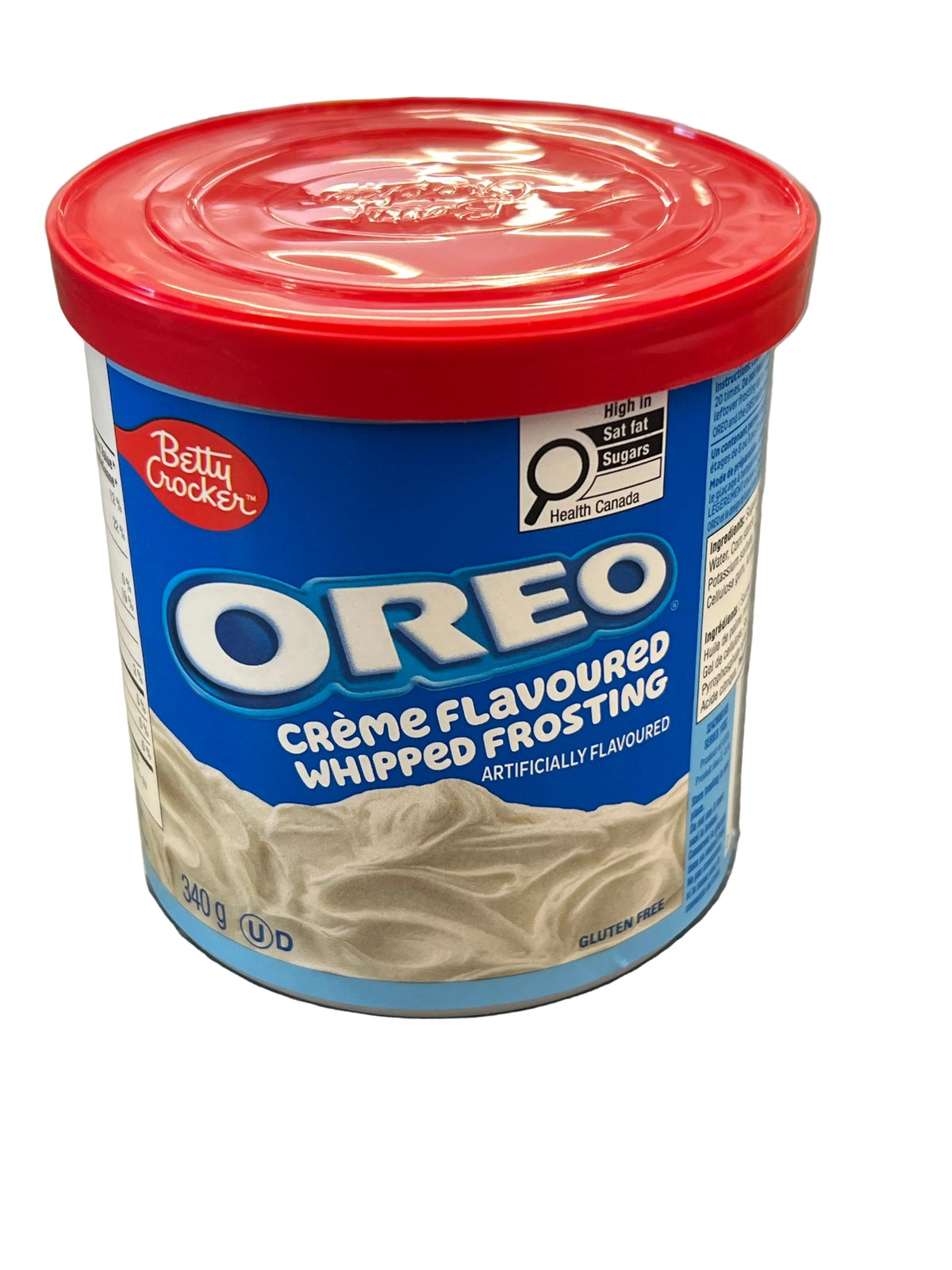 Oreo Creme Flavoured Whipped Frosting