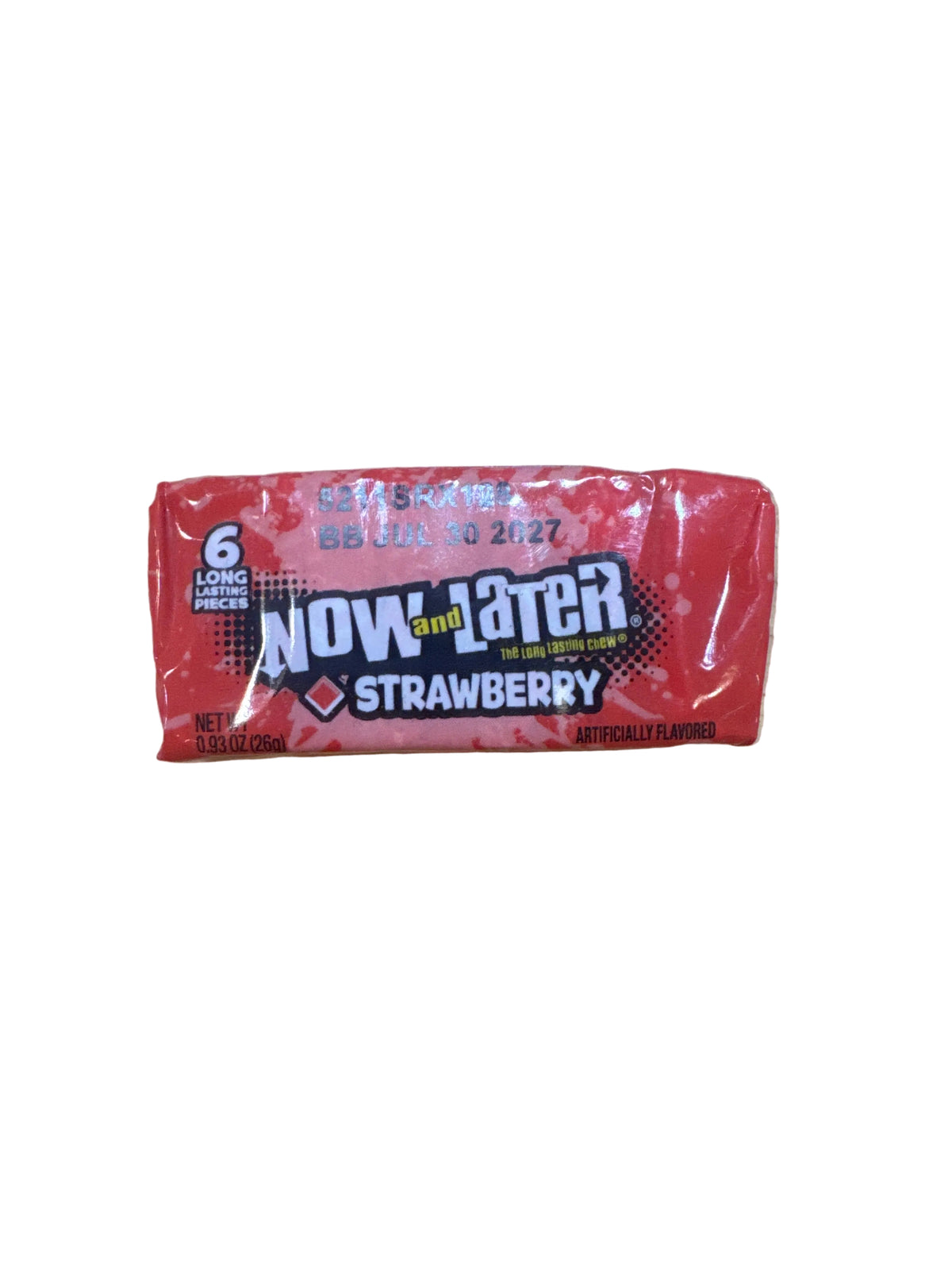 Now and later strawberry mini