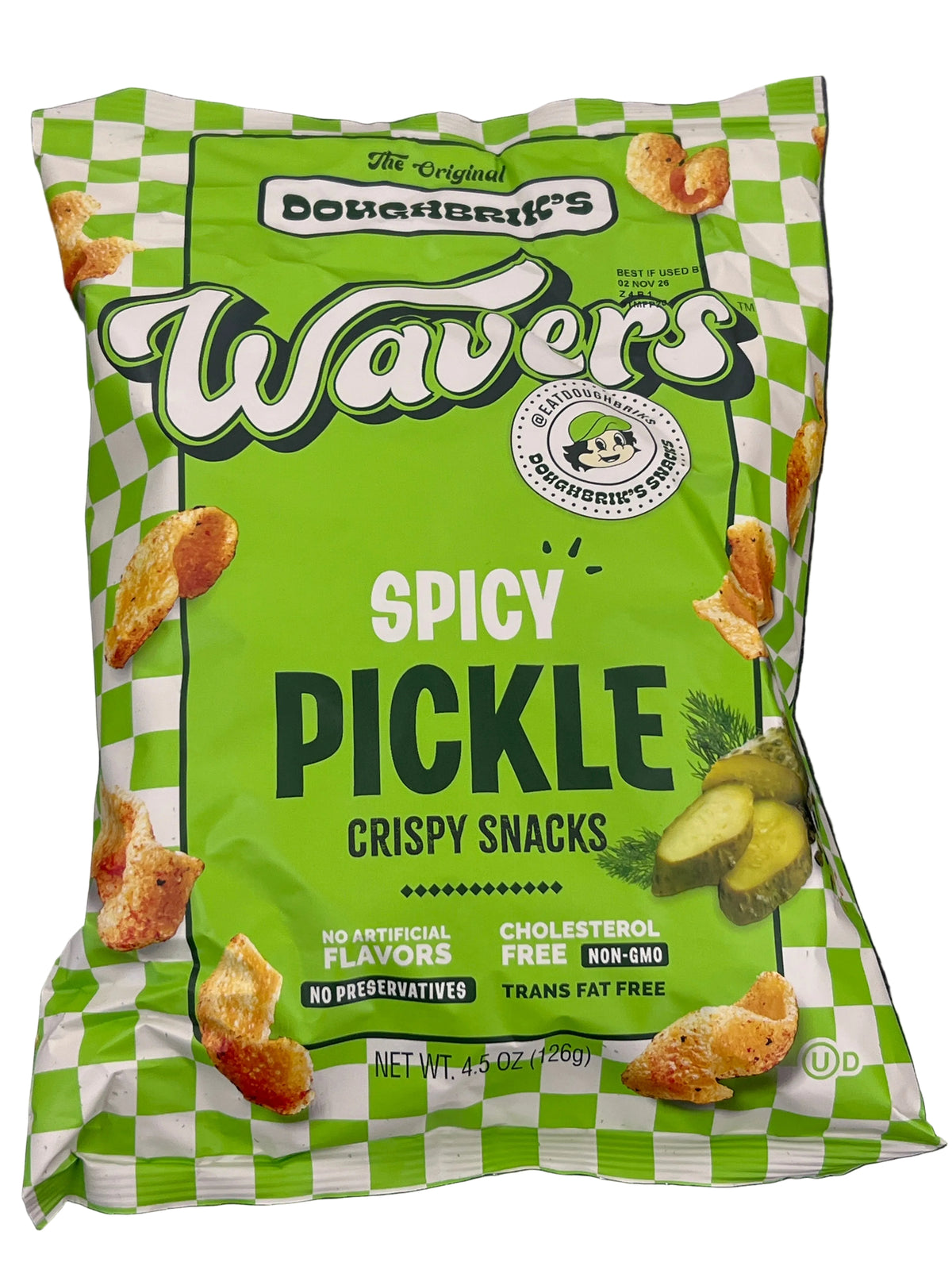 Doughbrik’s Wavers Spicy Pickle 126g