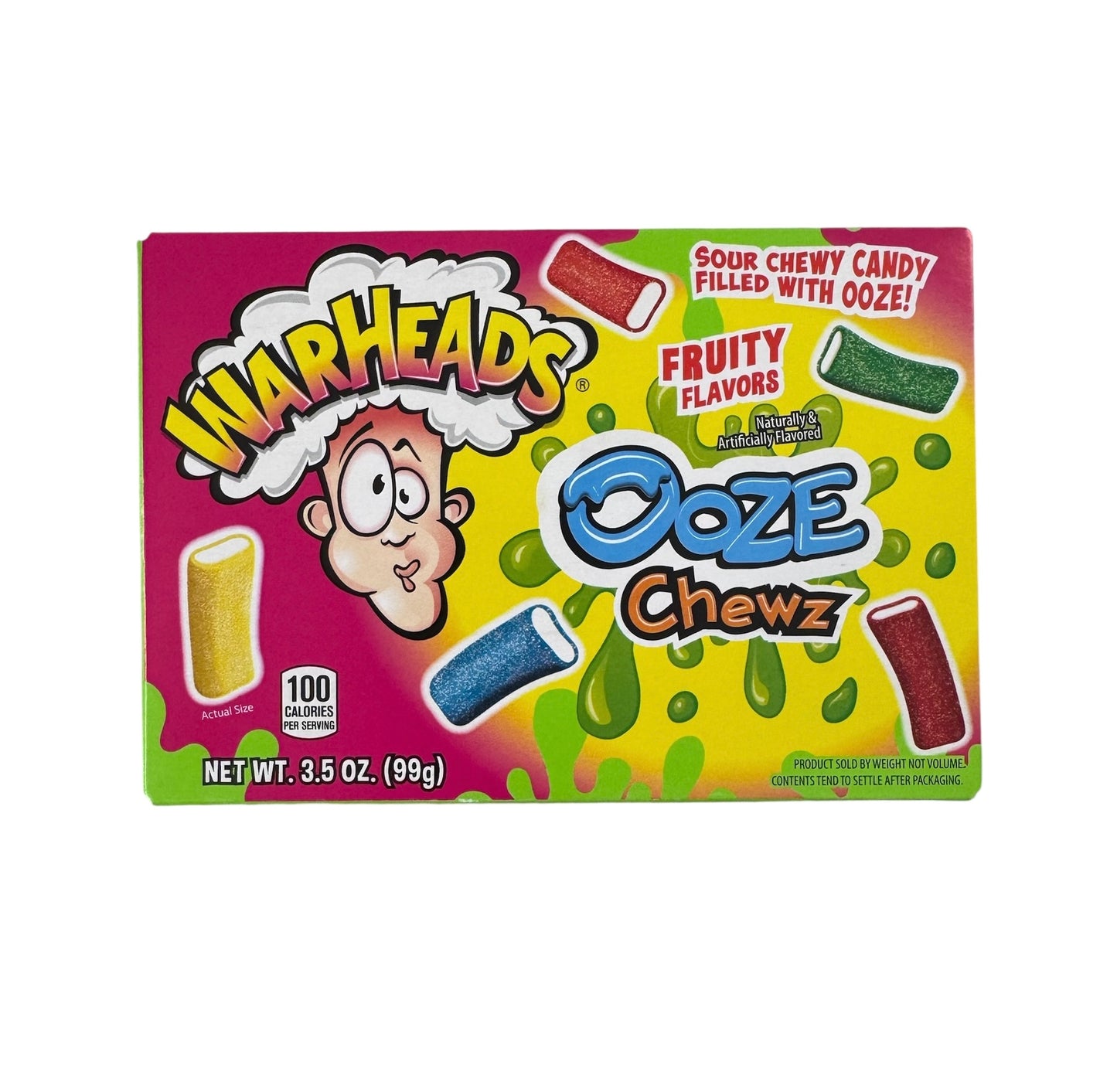 Warheads Ooze Cheez Theatre Box