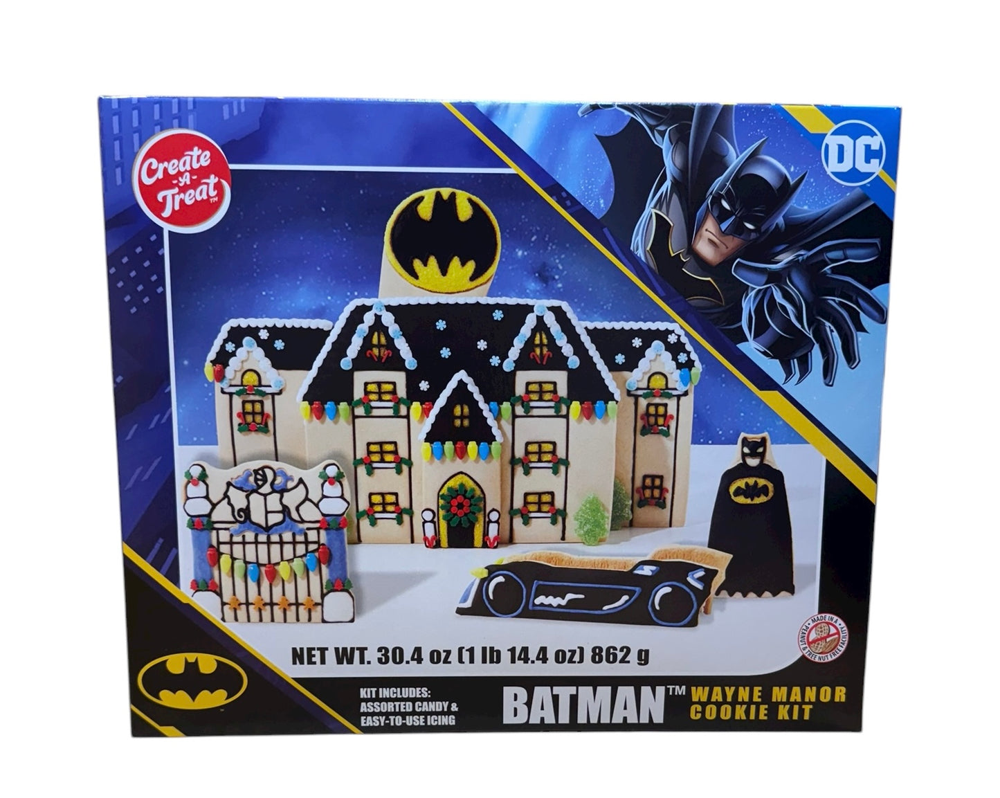 Batman Wayne Manor Cookie Kit