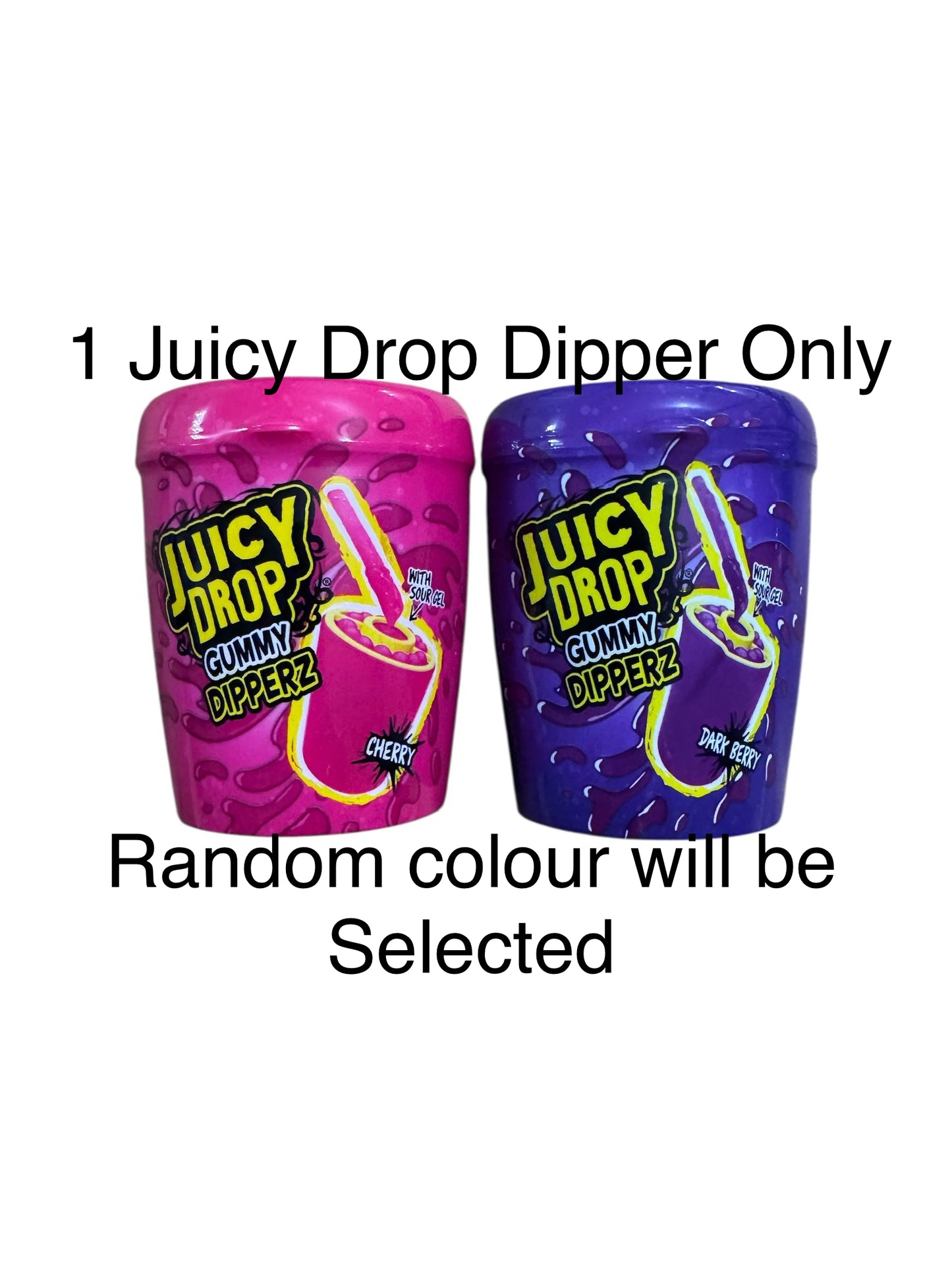1 Juicy Drop Gummy Dipperz - Random Colour will be sent (KN)