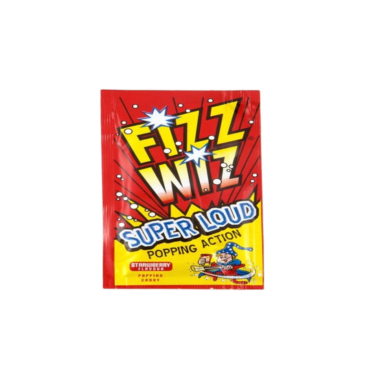 Fizz Wizz Strawberry Popping Candy (KN)