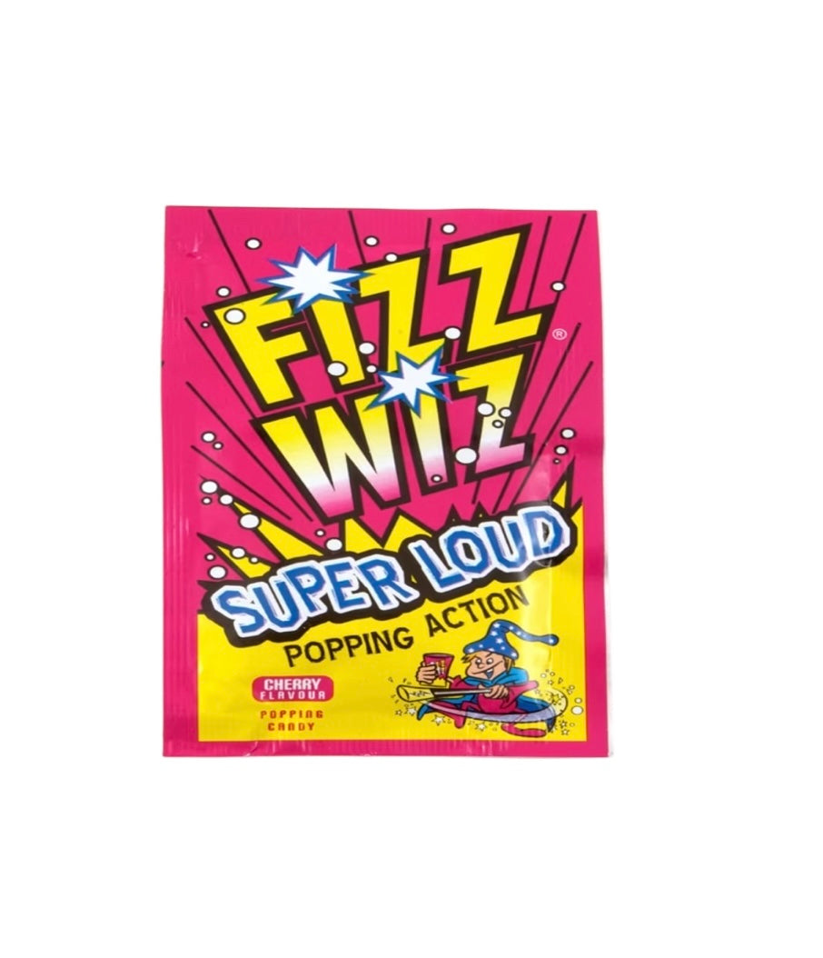 Fizz Wizz Cherry Popping Candy Sachet (KN)
