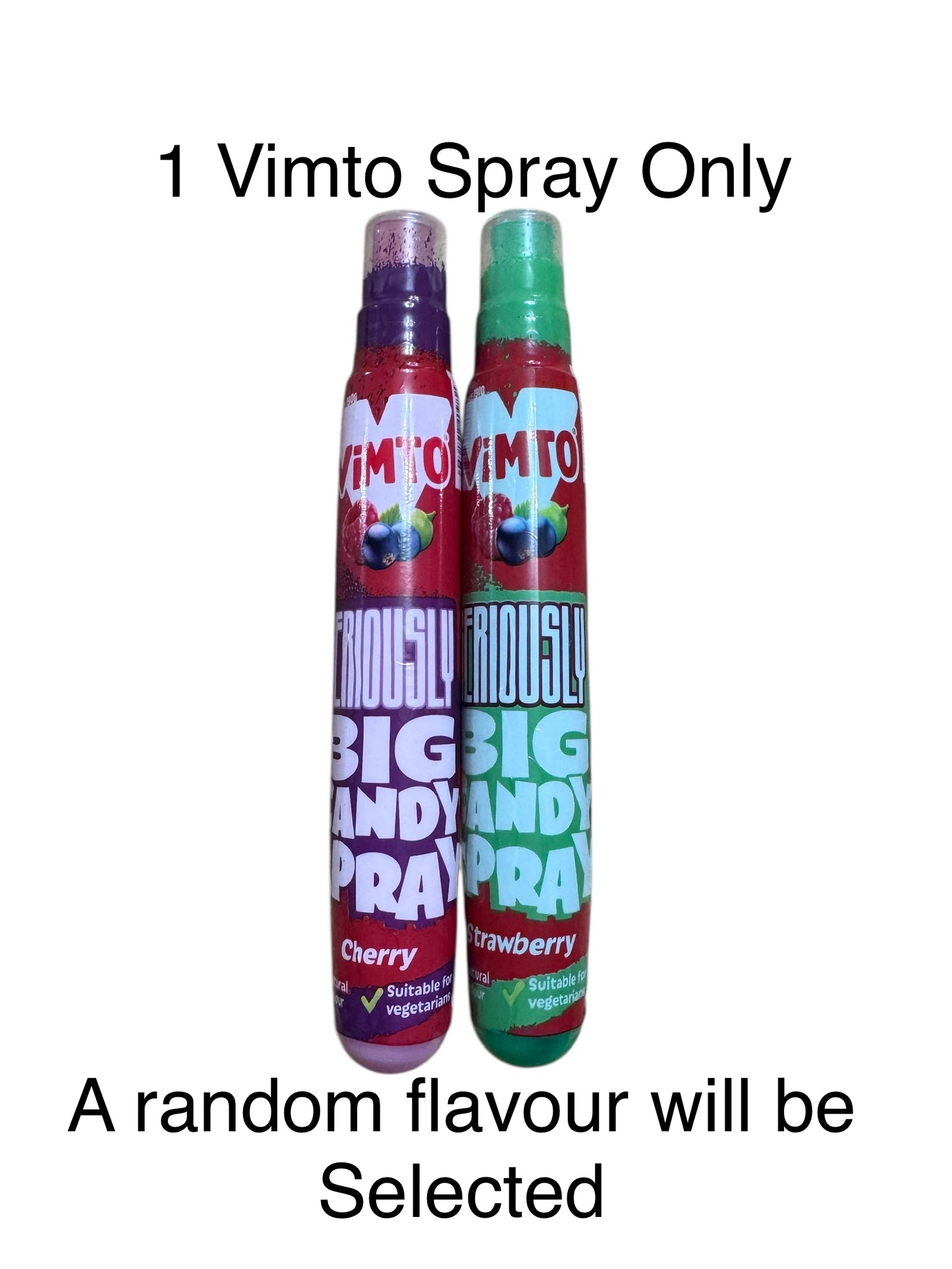 1 Vimto Big Candy Spray - Flavour will be sent at random (KN)