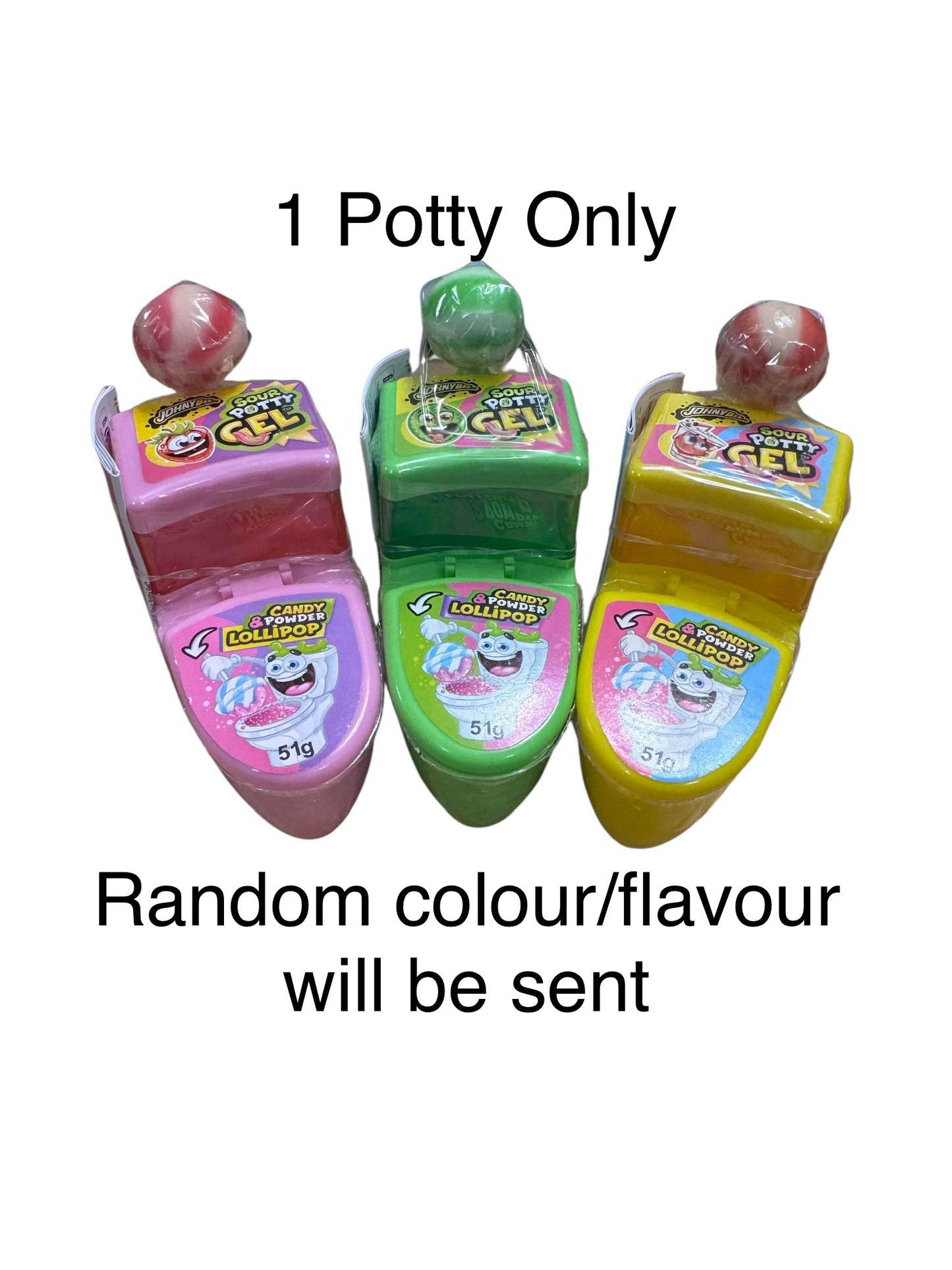 Sour Potty Gel - 1 potty only random flavour sent (KN)