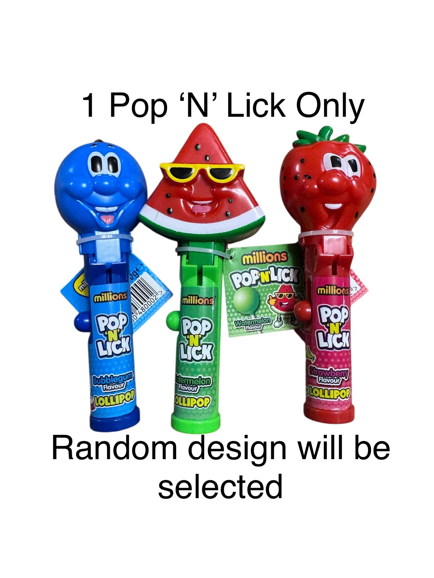 1 Pop ‘N’ Lick - Random Colour will be selected (KN)