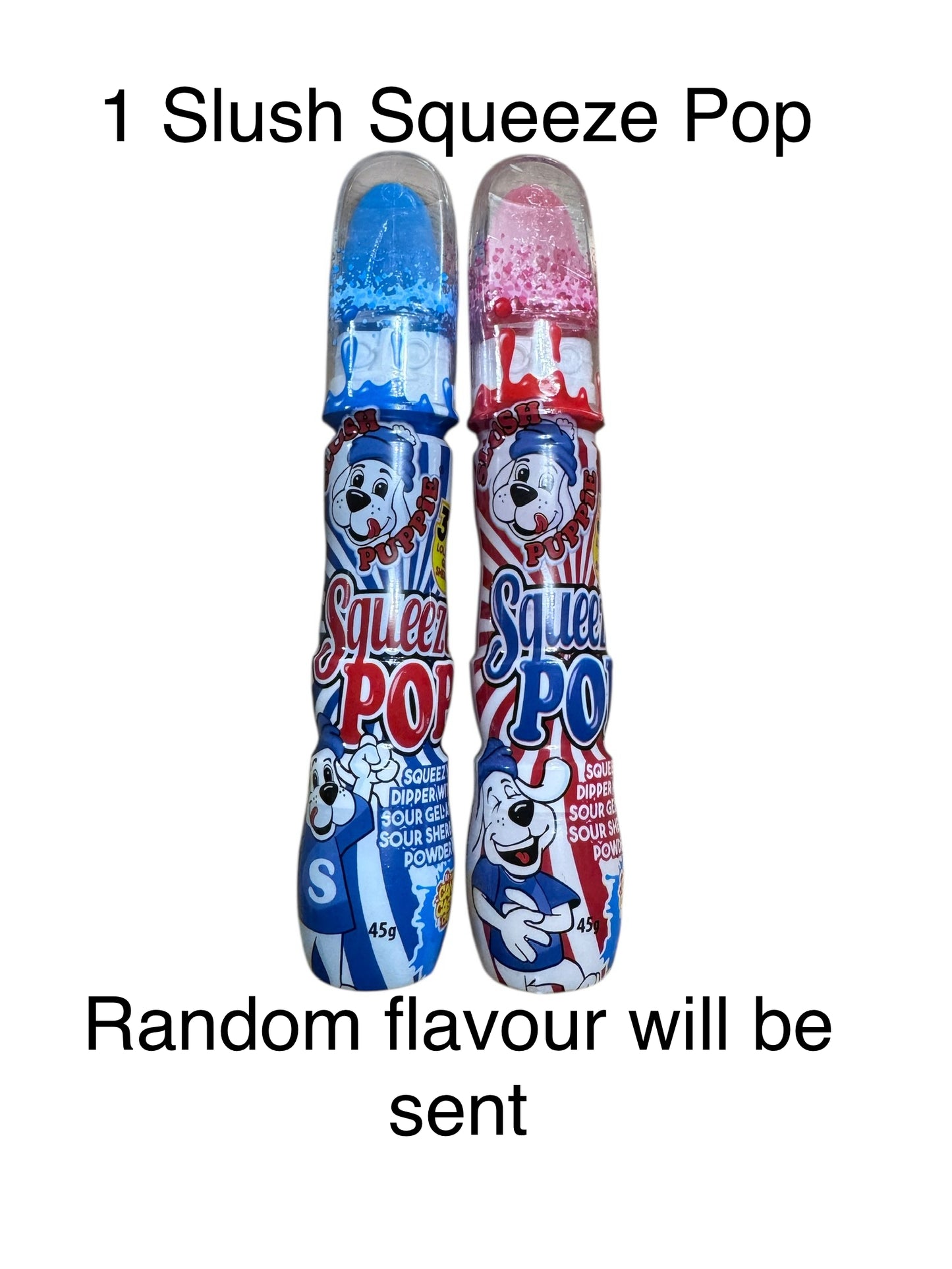 1 Slush Squeeze Pop Only - A Radom flavour will be selected (KN)