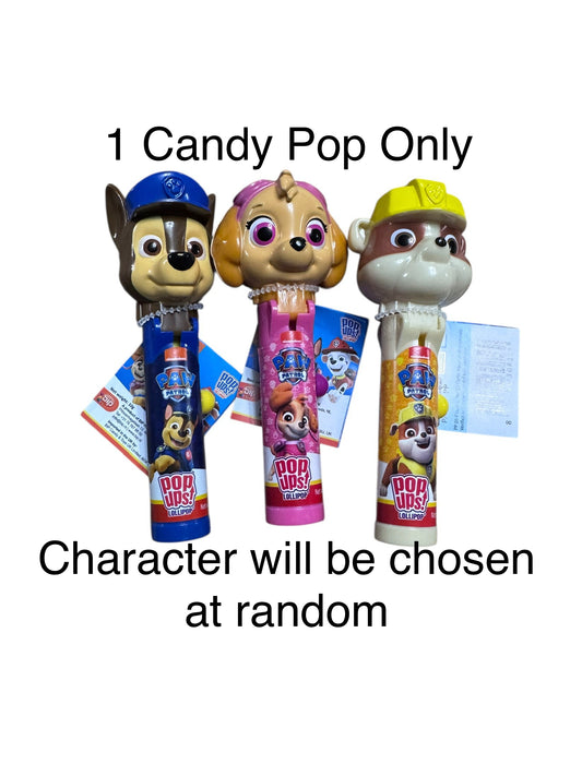 1 Paw Patrol Candy Pop - random character will be selected from chase/sky/rubble (KN)