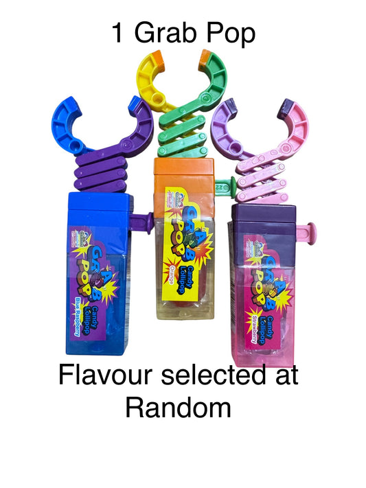 1 Grab Pop - Candy Lollipop - Flavour selected at Random (KN)