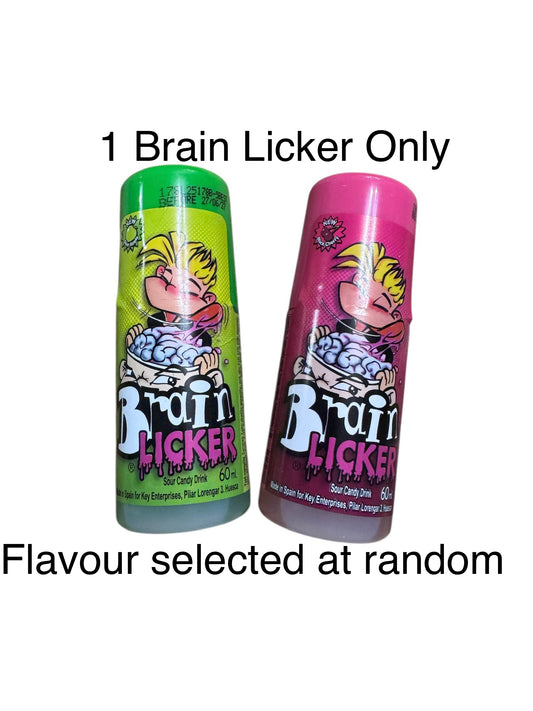 1 Brain Licker - Flavour selected at random (Apple or blackcurrant) (KN)