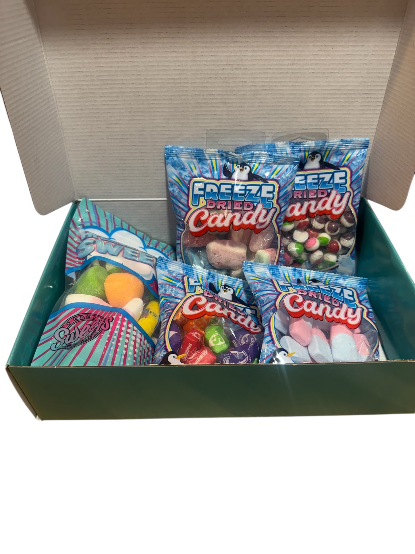 Freeze dried selection box