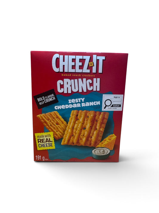 Cheez It Crunch Zesty Cheddar Ranch