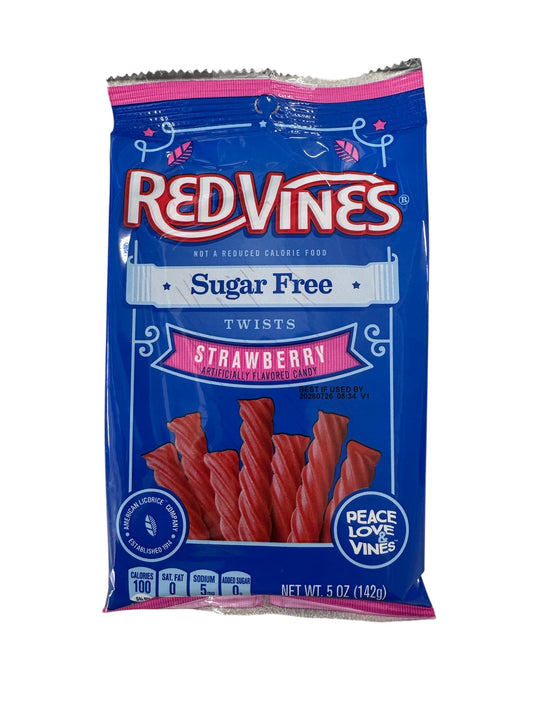 Redvines Sugar Free Strawberry Bag