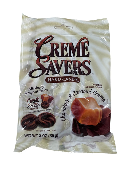 Creme Savers Chocolate & Caramel bag 85g