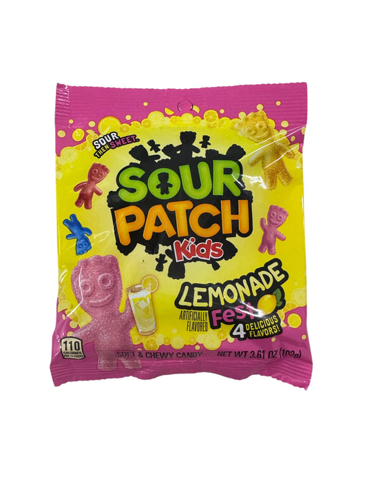 Sour Patch Kids Lemonade Fest Bag 102g