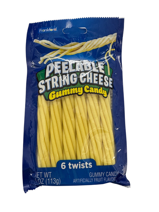 Peelable String Cheese Gummy Candy