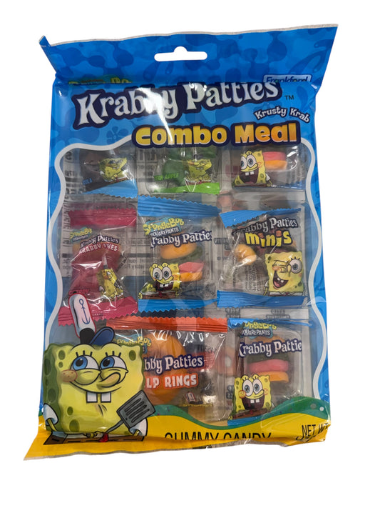 SpongeBob Krabby Patties Combo Meal bag