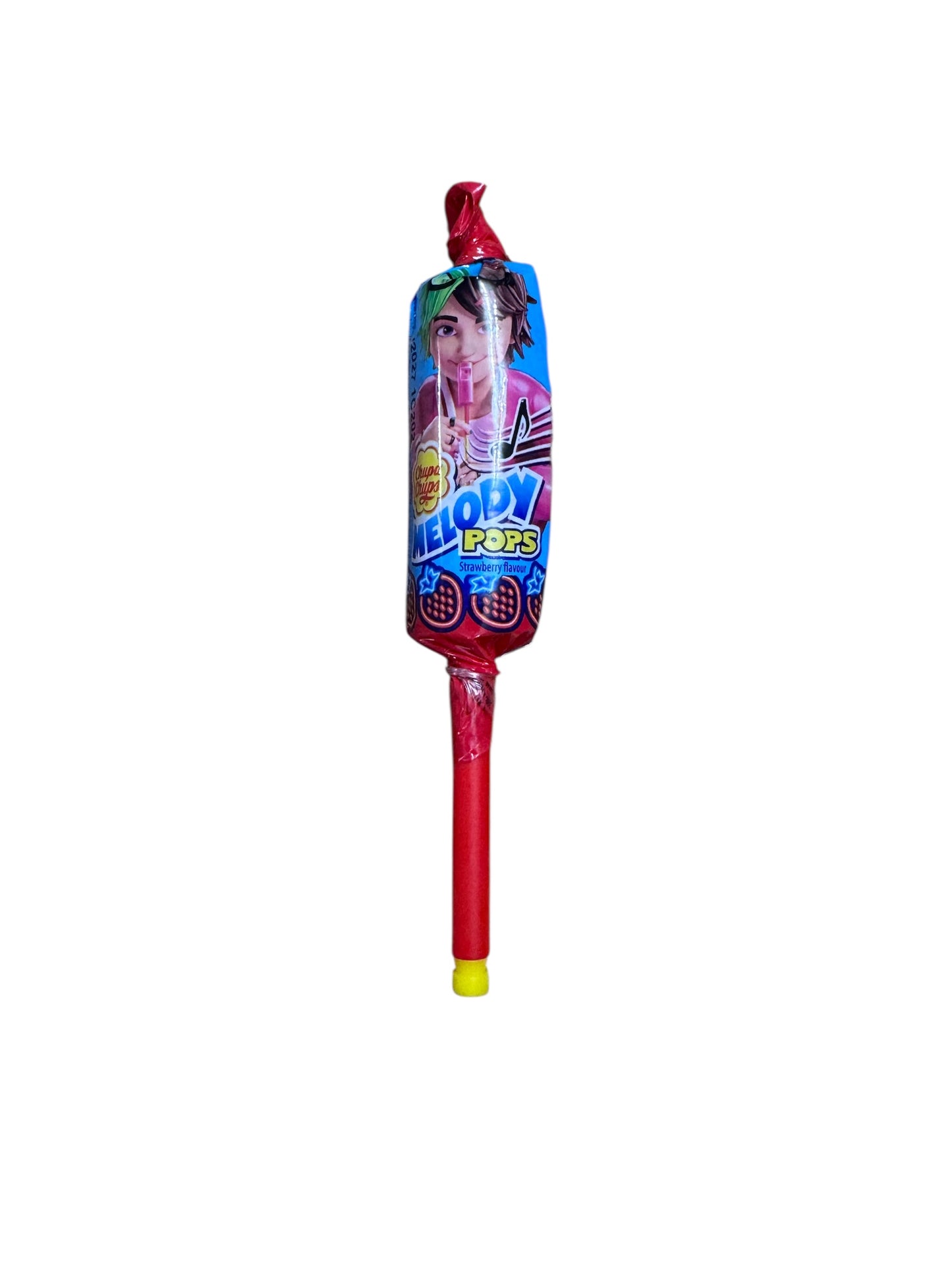 Chupa Chups Melody Pop Strawberry Flavour