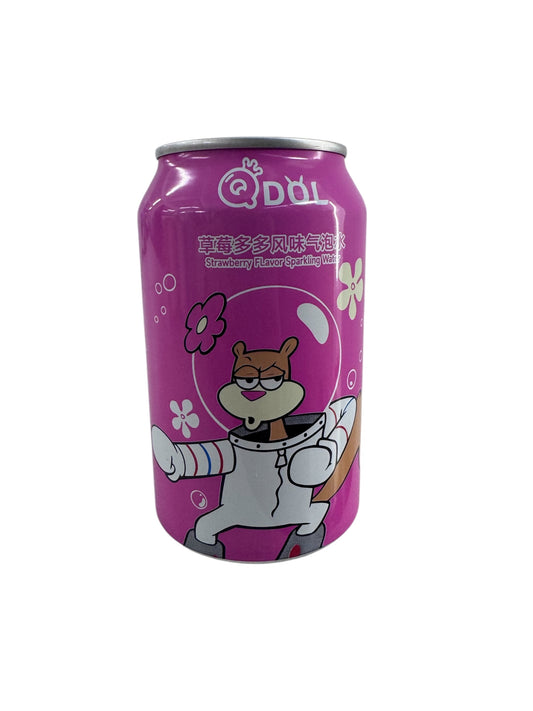 Qdol Character Strawberry Flavour Sparkling Water (Sandy)