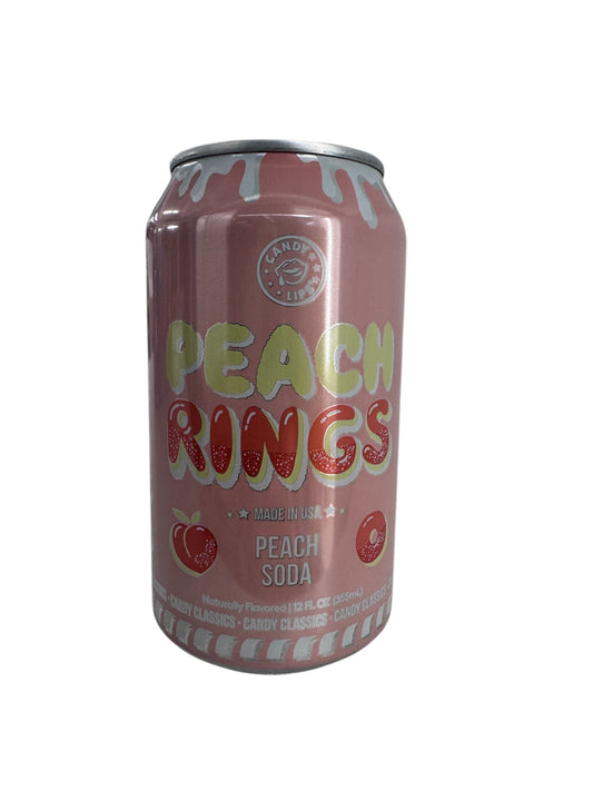 Candy Lips Peach Rings - Peach Soda