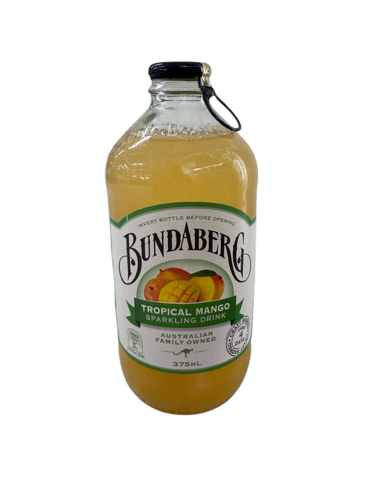 Bundaberg Tropical Mango Sparkling Drink 375ml