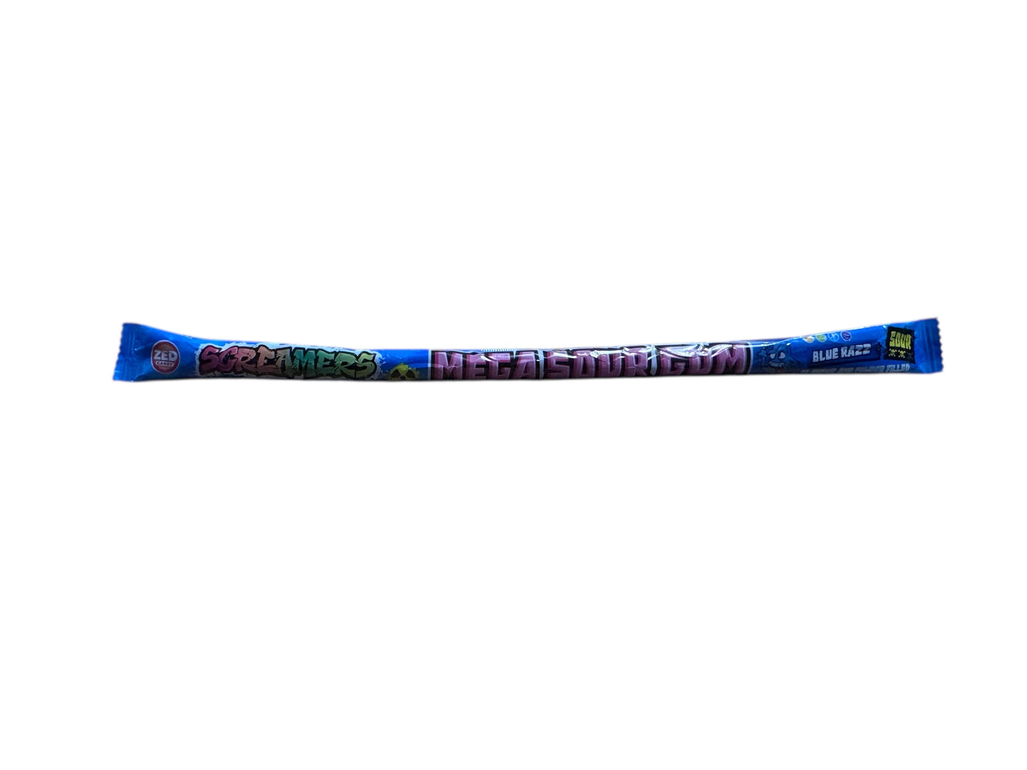 Screamers Mega Sour Gum Blue Razz 30g (KN)
