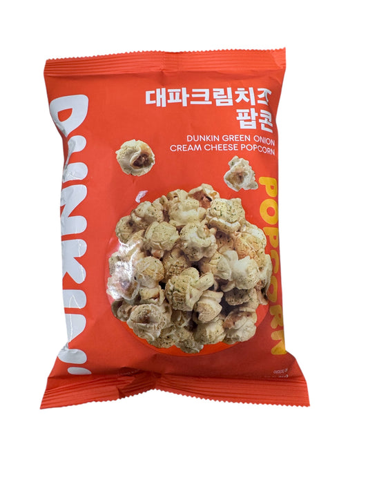 Dunkin’ Green Onion Cream Cheese Popcorn 80g