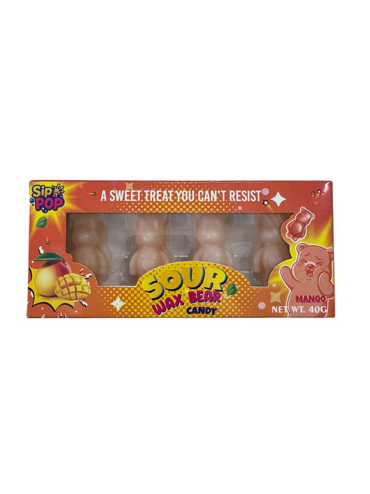 Sour Wax Bear Candy Mango