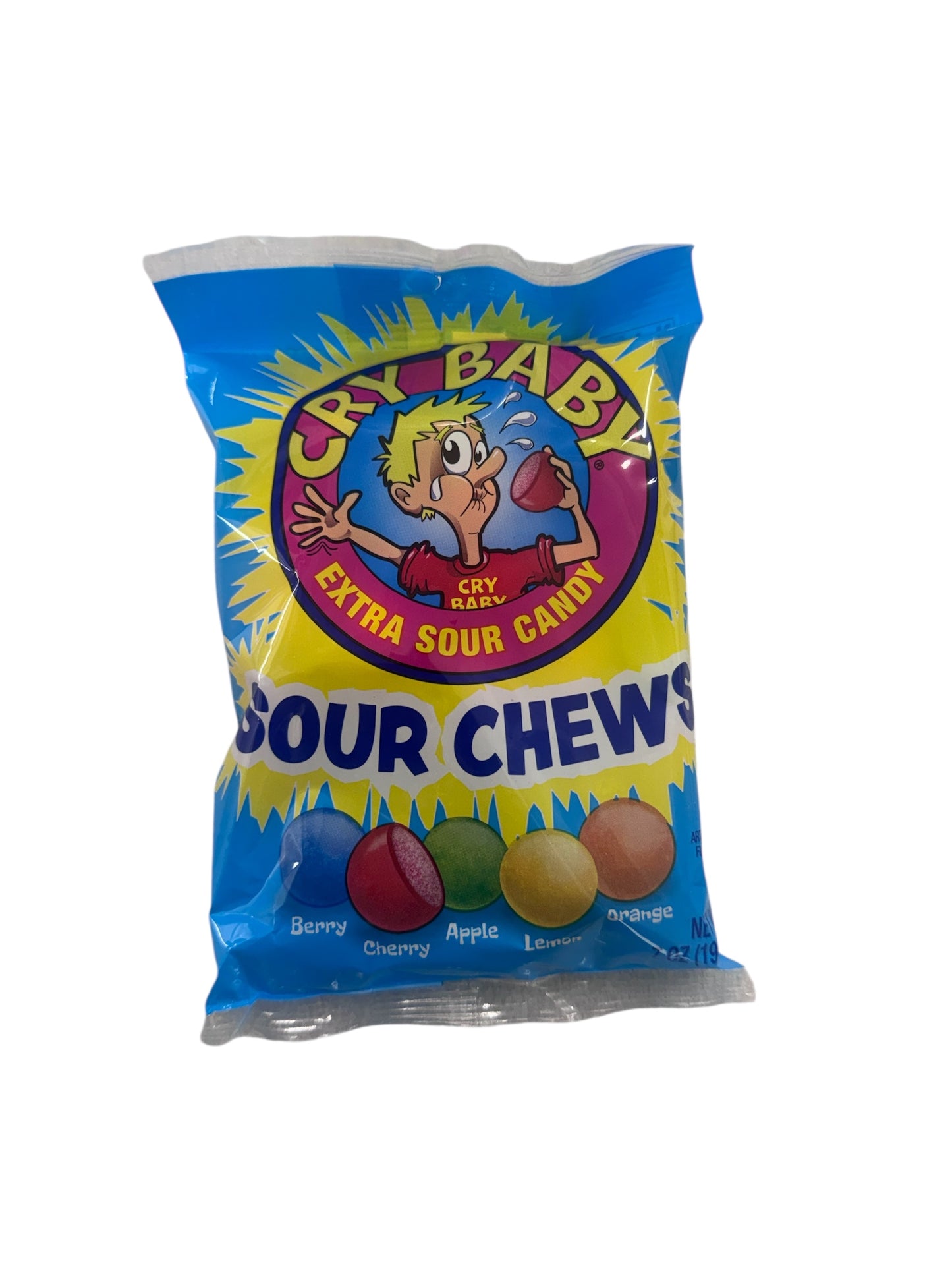 Cry Baby Sour Chews bag