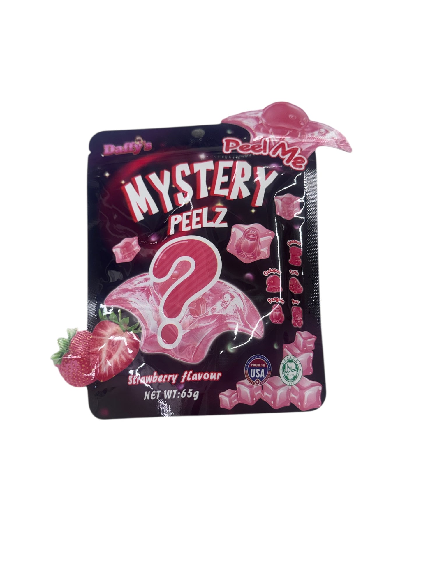 Peel Me Mystery Shape Peelz Strawberry Flavour