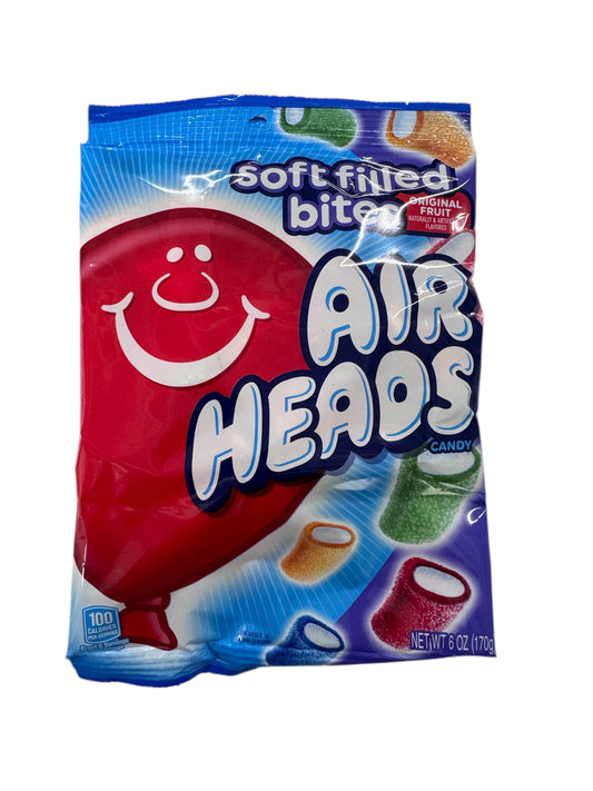 Airheads Soft Filled Bites Original Fruit bag 170g