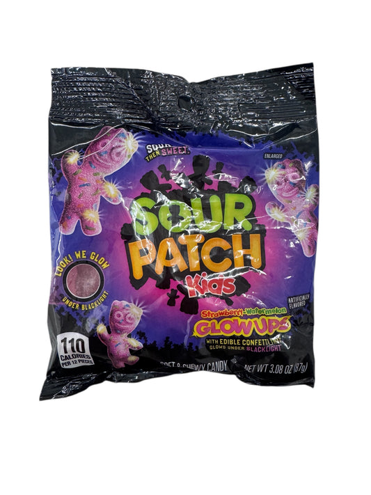 Sour Patch Kids GlowUps bag