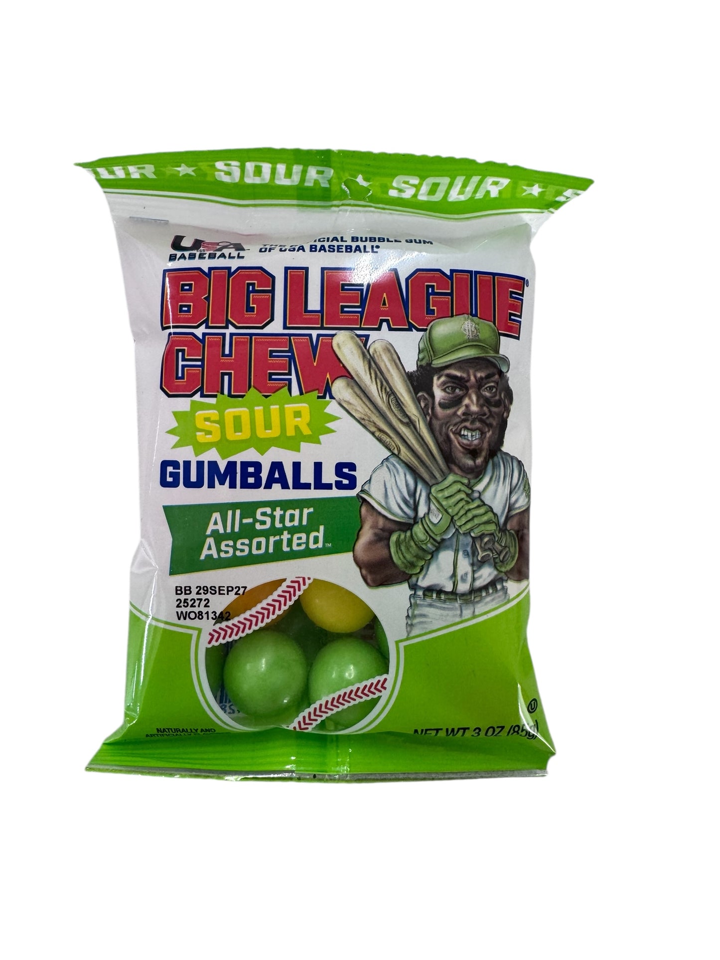Big League Chew Sour Gumballs 85g