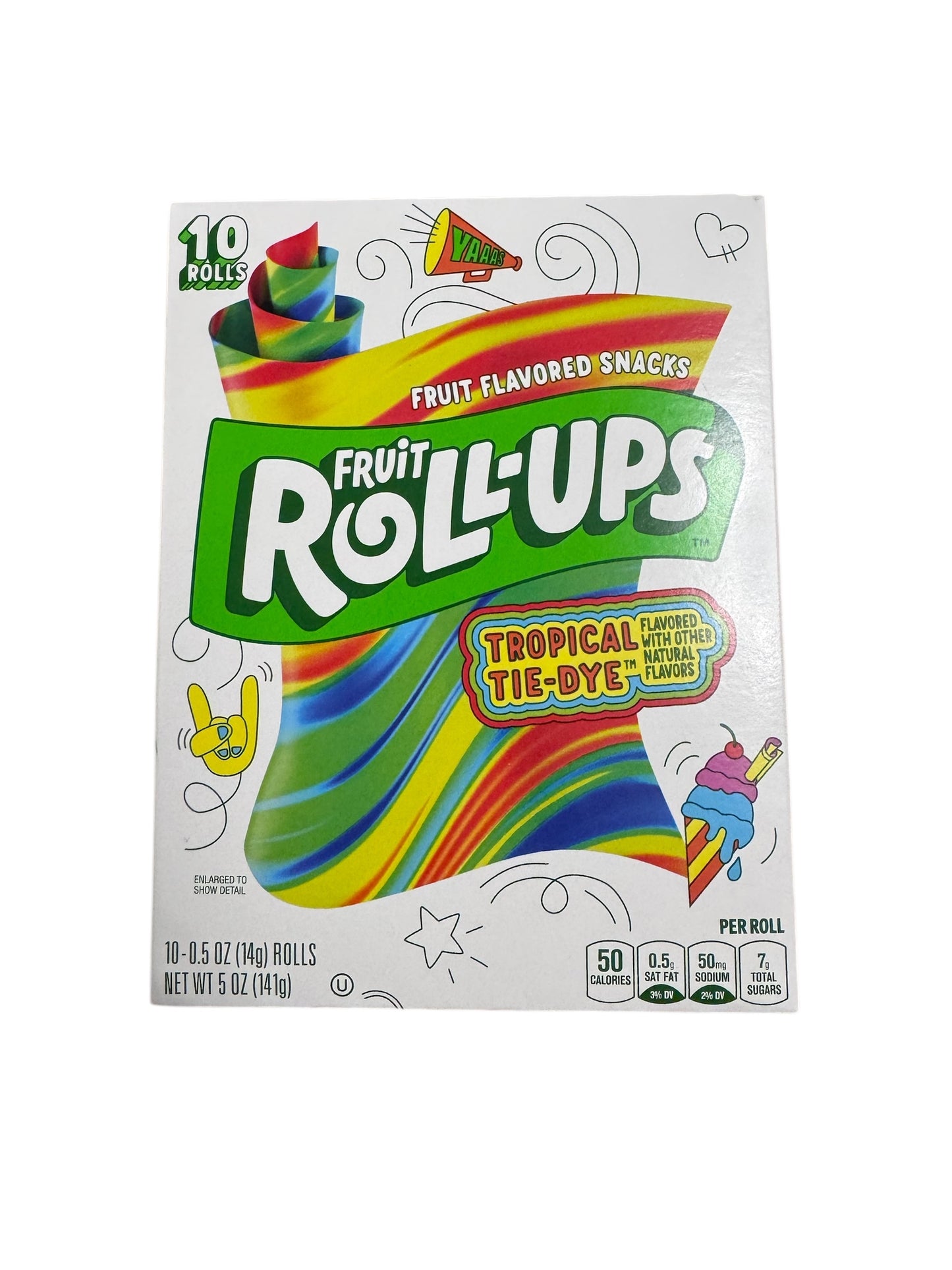 Roll-Ups Tropical Tie-Dye box