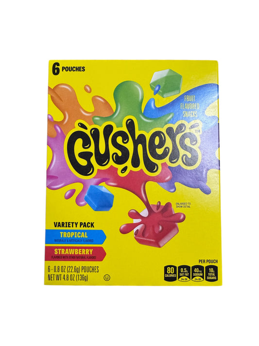 Gushers Variety Pack (Tropical & Strawberry)
