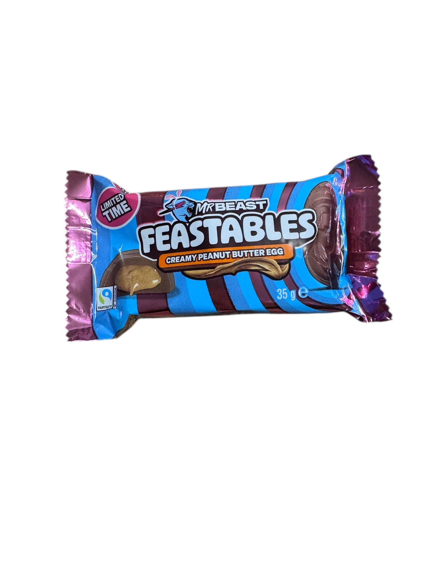 Limited Time- Mr Beast Feastables Creamy Peanut Butter Egg