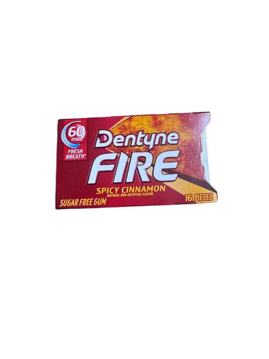 Dentyne Fire Spicy Cinnamon Sugar Free Gum 16pc