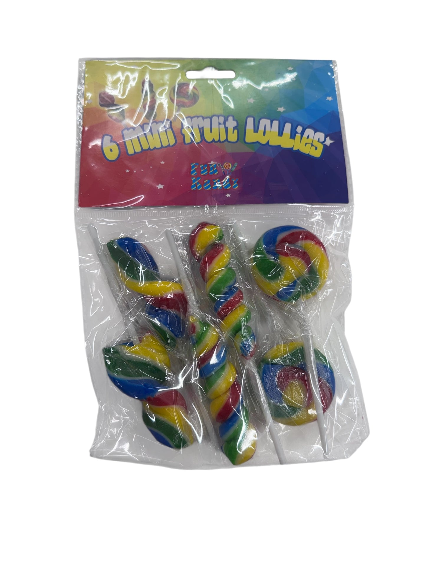 6 Mini Fruit Lollies (ST)