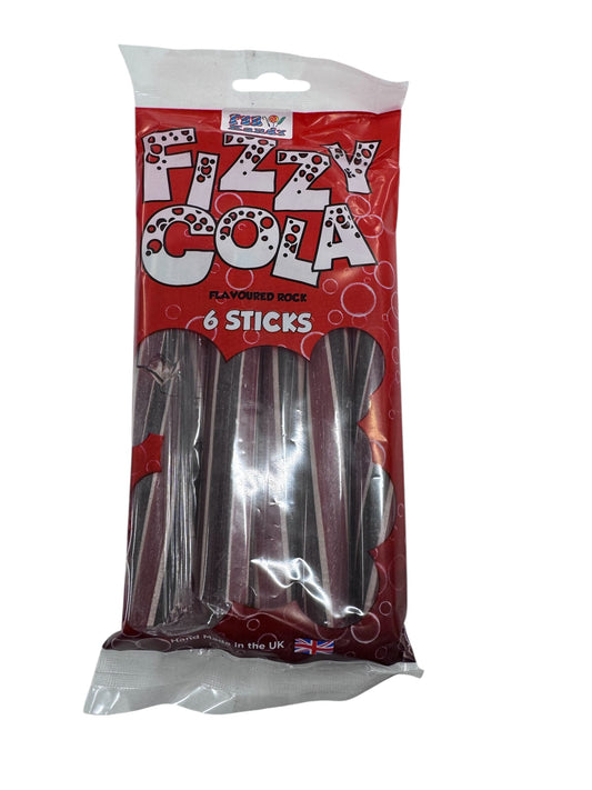 Fizzy Cola 6 Stick Rock Pack (ST)