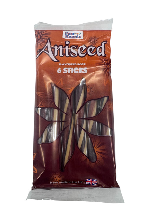 Aniseed 6 sticks Rock (ST)