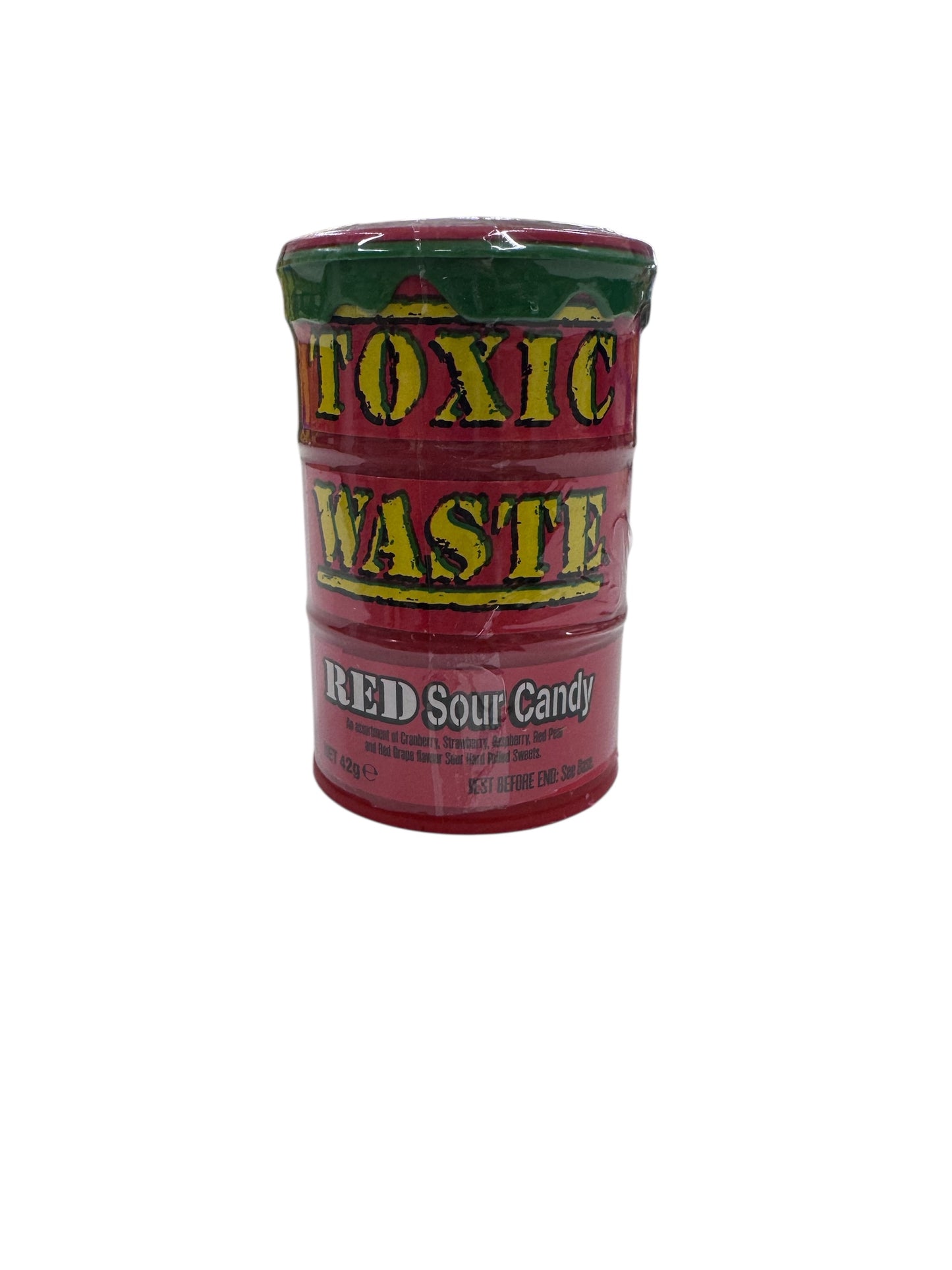 Toxic Waste Barrel - Red Sour Candy