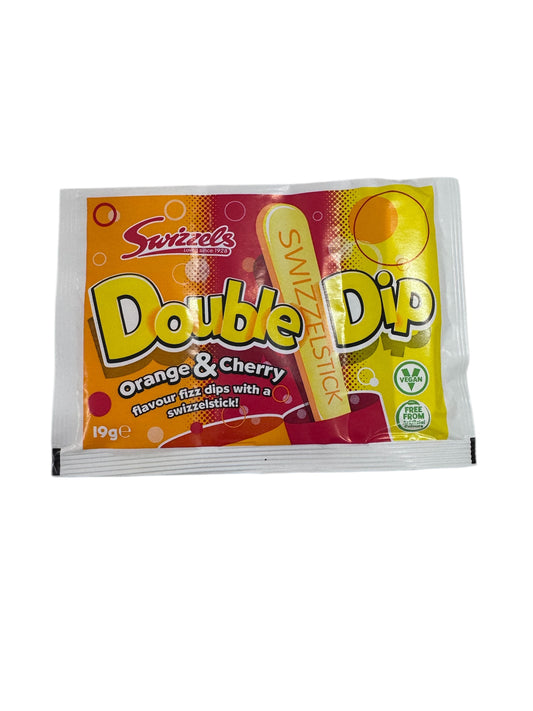 Swizzles Double Dip Orange & Cherry 19g