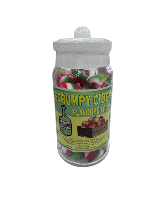 Scrumpy Cider flavour Rock Jar