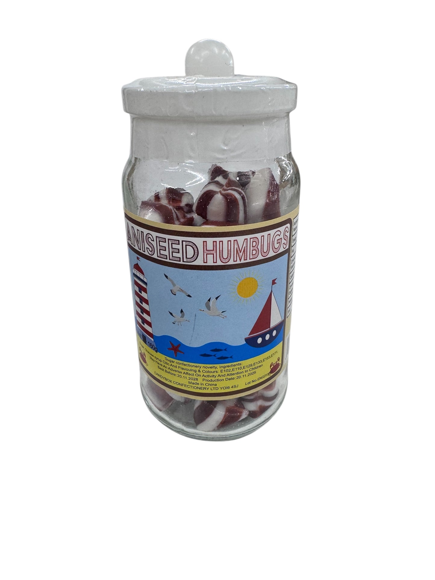 Aniseed Humbug Jar