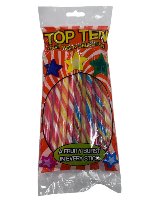Top ten fruit rock selection bag (ST)