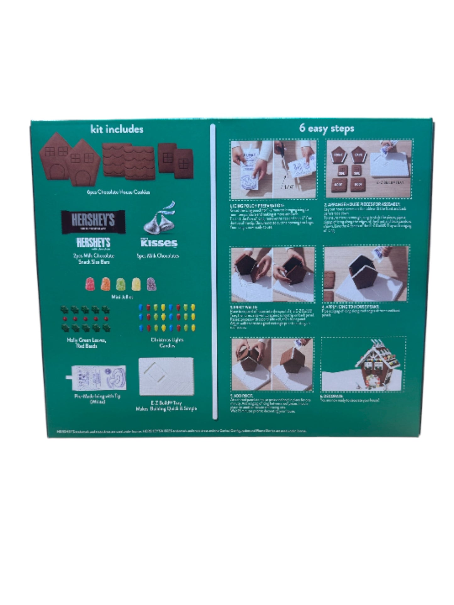 Hershey’s chocolate house cookie kit