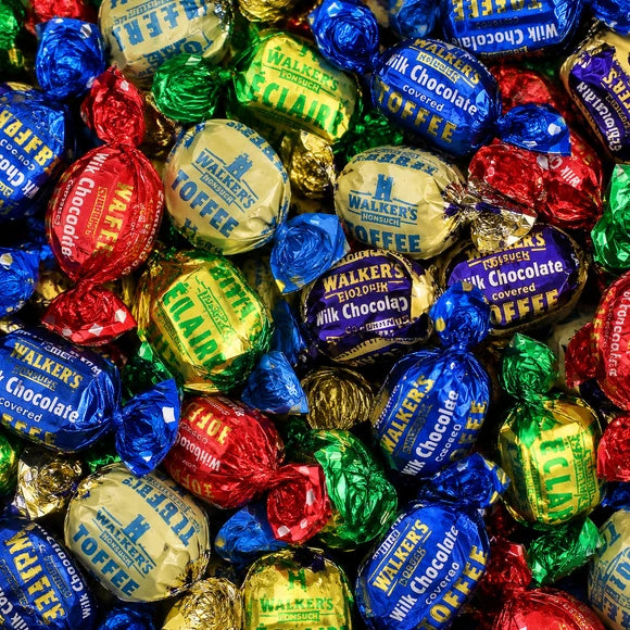 200g Walker's Assorted Toffee & Eclair's