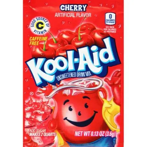 Kool aid cherry sachet