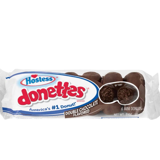Double Chocolate Mini Donettes